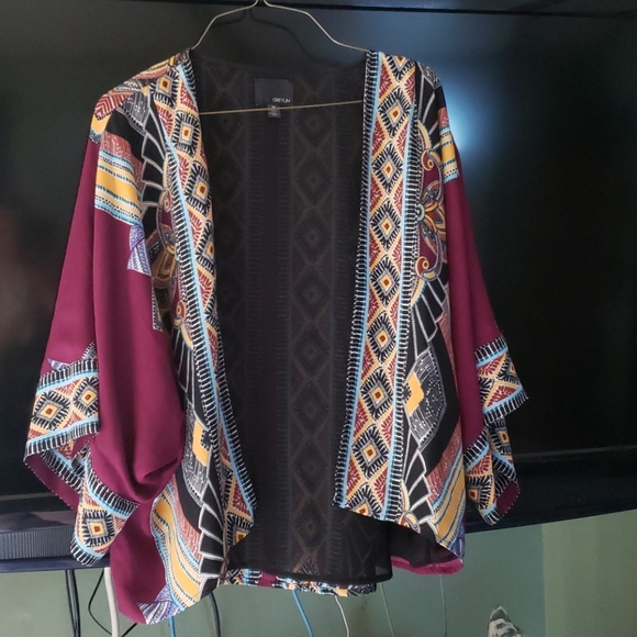 Anthropologie Greylin Bohemian Kimono Jacket - Picture 2 of 4